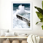 Shop Bondi Storm I Photo Art Print a coastal themed photography wall art print from The Print Emporium wall artwork collection - Buy Australian made fine art poster and framed prints for the home and your interior decor, TPE-144-AP