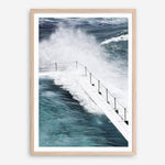 Shop Bondi Storm II Photo Art Print a coastal themed photography wall art print from The Print Emporium wall artwork collection - Buy Australian made fine art poster and framed prints for the home and your interior decor, TPE-149-AP