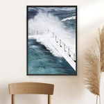 Shop Bondi Storm II Photo Art Print a coastal themed photography wall art print from The Print Emporium wall artwork collection - Buy Australian made fine art poster and framed prints for the home and your interior decor, TPE-149-AP
