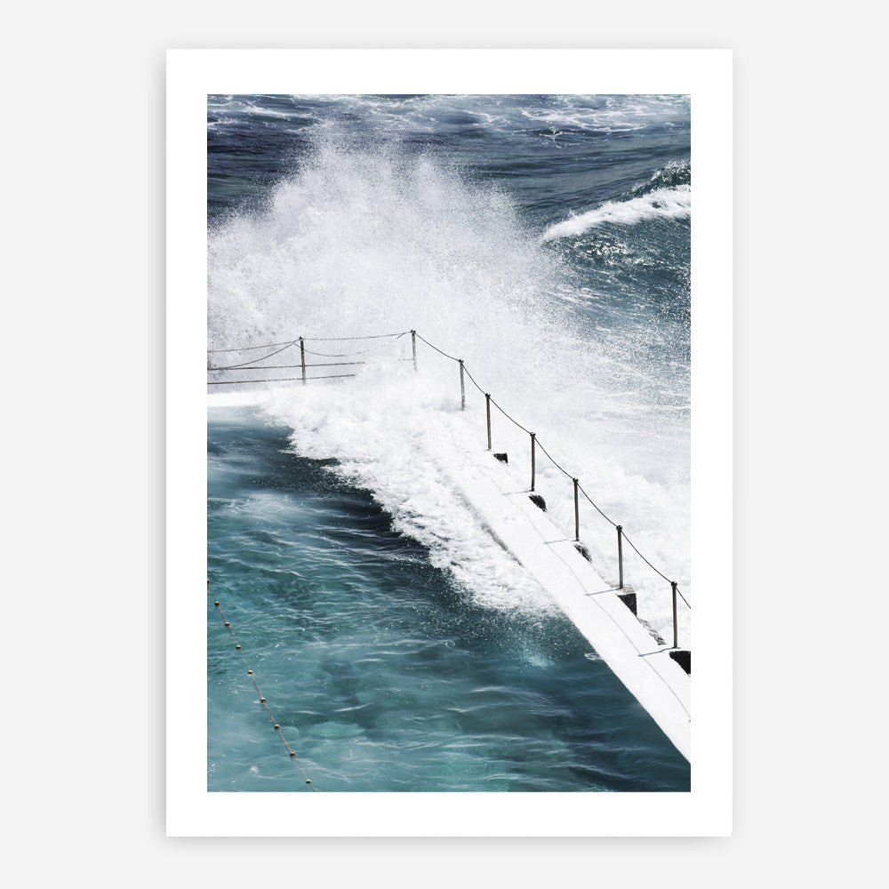 Shop Bondi Storm II Photo Art Print a coastal themed photography wall art print from The Print Emporium wall artwork collection - Buy Australian made fine art poster and framed prints for the home and your interior decor, TPE-149-AP