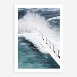 Shop Bondi Storm II Photo Art Print a coastal themed photography wall art print from The Print Emporium wall artwork collection - Buy Australian made fine art poster and framed prints for the home and your interior decor, TPE-149-AP