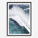 Shop Bondi Storm II Photo Art Print a coastal themed photography wall art print from The Print Emporium wall artwork collection - Buy Australian made fine art poster and framed prints for the home and your interior decor, TPE-149-AP