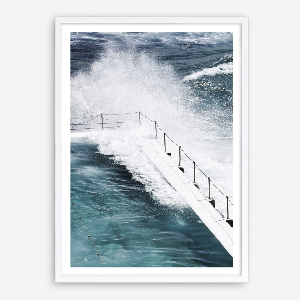 Shop Bondi Storm II Photo Art Print a coastal themed photography wall art print from The Print Emporium wall artwork collection - Buy Australian made fine art poster and framed prints for the home and your interior decor, TPE-149-AP