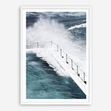 Shop Bondi Storm II Photo Art Print a coastal themed photography wall art print from The Print Emporium wall artwork collection - Buy Australian made fine art poster and framed prints for the home and your interior decor, TPE-149-AP