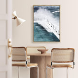 Shop Bondi Storm II Photo Canvas Print a coastal themed photography framed stretched canvas print from The Print Emporium wall artwork collection - Buy Australian made prints for the home and your interior decor space, TPE-149-CA-35X46-NF