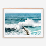 Shop Bondi Swimming Pool I Photo Art Print a coastal themed photography wall art print from The Print Emporium wall artwork collection - Buy Australian made fine art poster and framed prints for the home and your interior decor, TPE-1238-AP