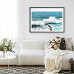 Shop Bondi Swimming Pool I Photo Art Print a coastal themed photography wall art print from The Print Emporium wall artwork collection - Buy Australian made fine art poster and framed prints for the home and your interior decor, TPE-1238-AP