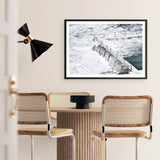 Shop Bondi White Photo Art Print a coastal themed photography wall art print from The Print Emporium wall artwork collection - Buy Australian made fine art poster and framed prints for the home and your interior decor, TPE-534-AP