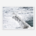 Shop Bondi White Photo Art Print a coastal themed photography wall art print from The Print Emporium wall artwork collection - Buy Australian made fine art poster and framed prints for the home and your interior decor, TPE-534-AP