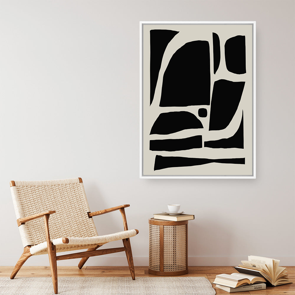 Shop Boom Canvas Print a painted abstract themed framed canvas wall art print from The Print Emporium artwork collection - Buy Australian made fine art painting style stretched canvas prints for the home and your interior decor space, TPE-DH-016-CA-35X46-NF