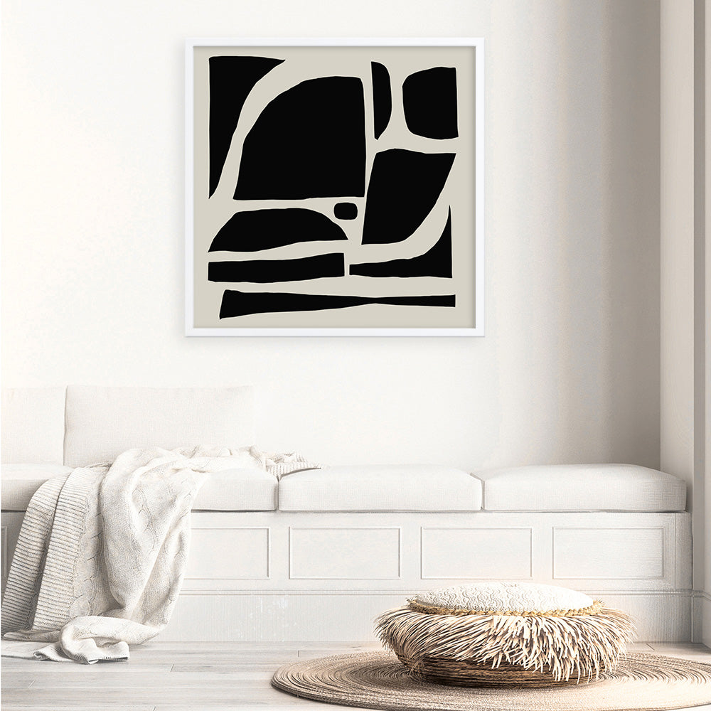 Shop Boom (Square) Art Print a painted abstract themed wall art print from The Print Emporium wall artwork collection - Buy Australian made fine art painting style poster and framed prints for the home and your interior decor room, TPE-DH-246-AP
