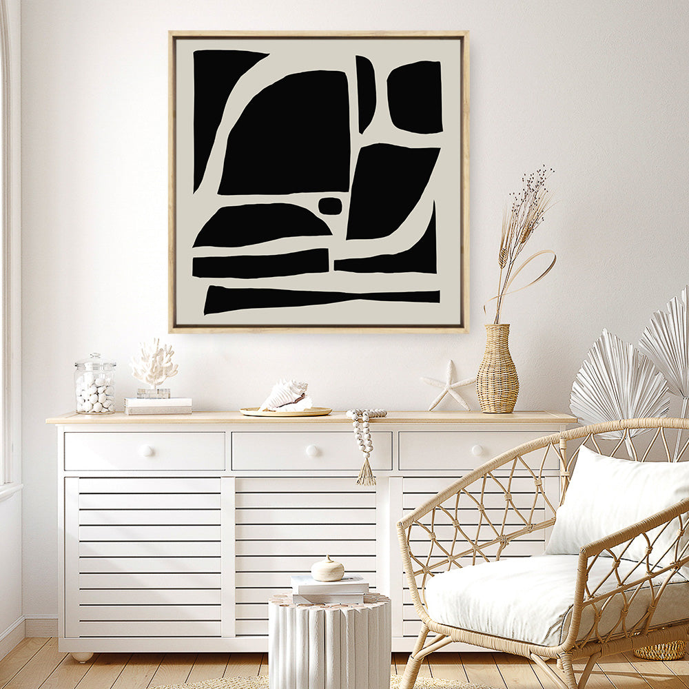 Shop Boom (Square) Canvas Print a painted abstract themed framed canvas wall art print from The Print Emporium artwork collection - Buy Australian made fine art painting style stretched canvas prints for the home and your interior decor space, TPE-DH-246-CA-40X40-NF