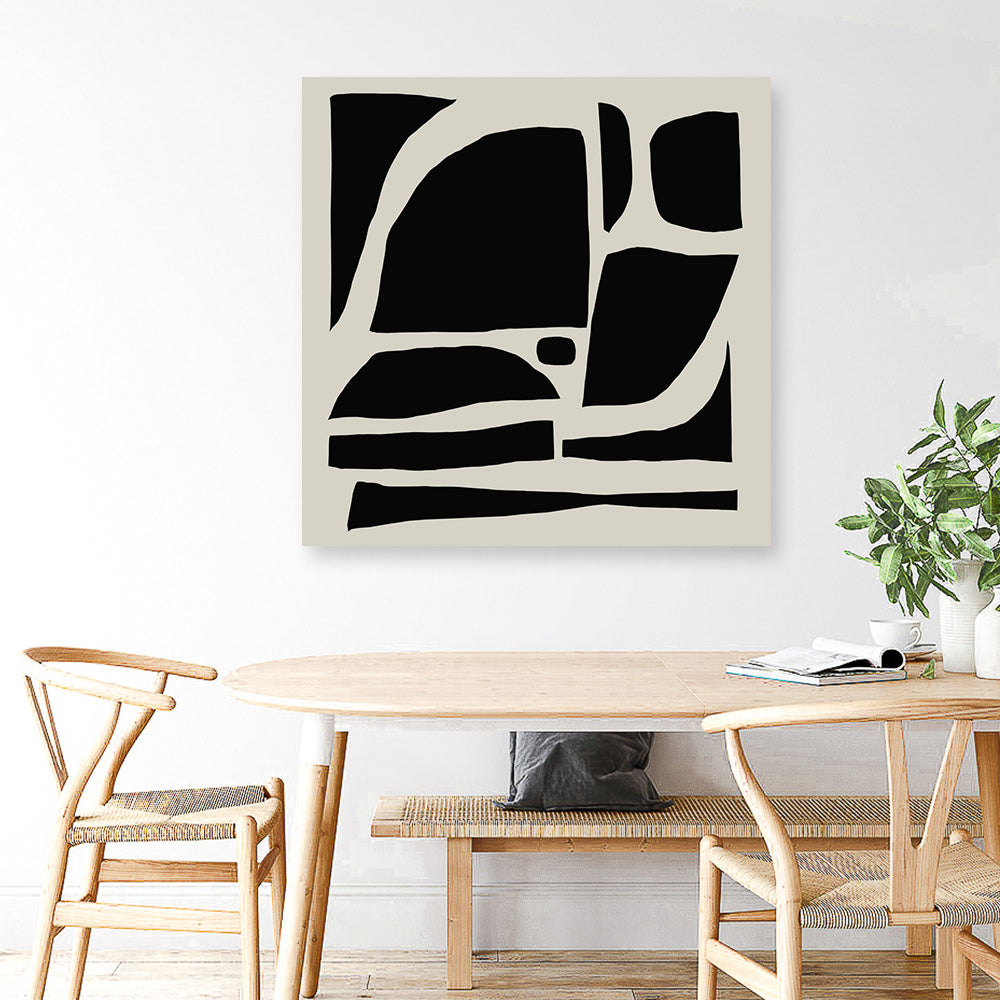 Shop Boom (Square) Canvas Print a painted abstract themed framed canvas wall art print from The Print Emporium artwork collection - Buy Australian made fine art painting style stretched canvas prints for the home and your interior decor space, TPE-DH-246-CA-40X40-NF