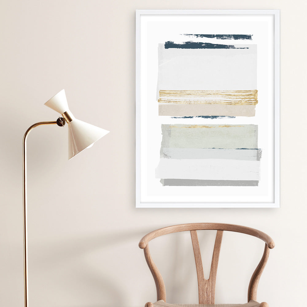 Shop Boulevard II Art Print a painted abstract themed wall art print from The Print Emporium wall artwork collection - Buy Australian made fine art painting style poster and framed prints for the home and your interior decor room, TPE-PC-PI418-AP