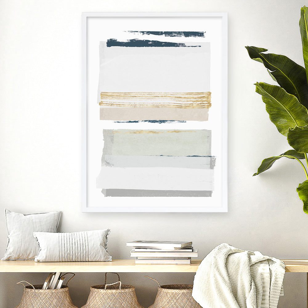 Shop Boulevard II Art Print a painted abstract themed wall art print from The Print Emporium wall artwork collection - Buy Australian made fine art painting style poster and framed prints for the home and your interior decor room, TPE-PC-PI418-AP