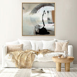 Shop Boulevard (Square) Canvas Print a painted abstract themed framed canvas wall art print from The Print Emporium artwork collection - Buy Australian made fine art painting style stretched canvas prints for the home and your interior decor space, TPE-DH-247-CA-40X40-NF