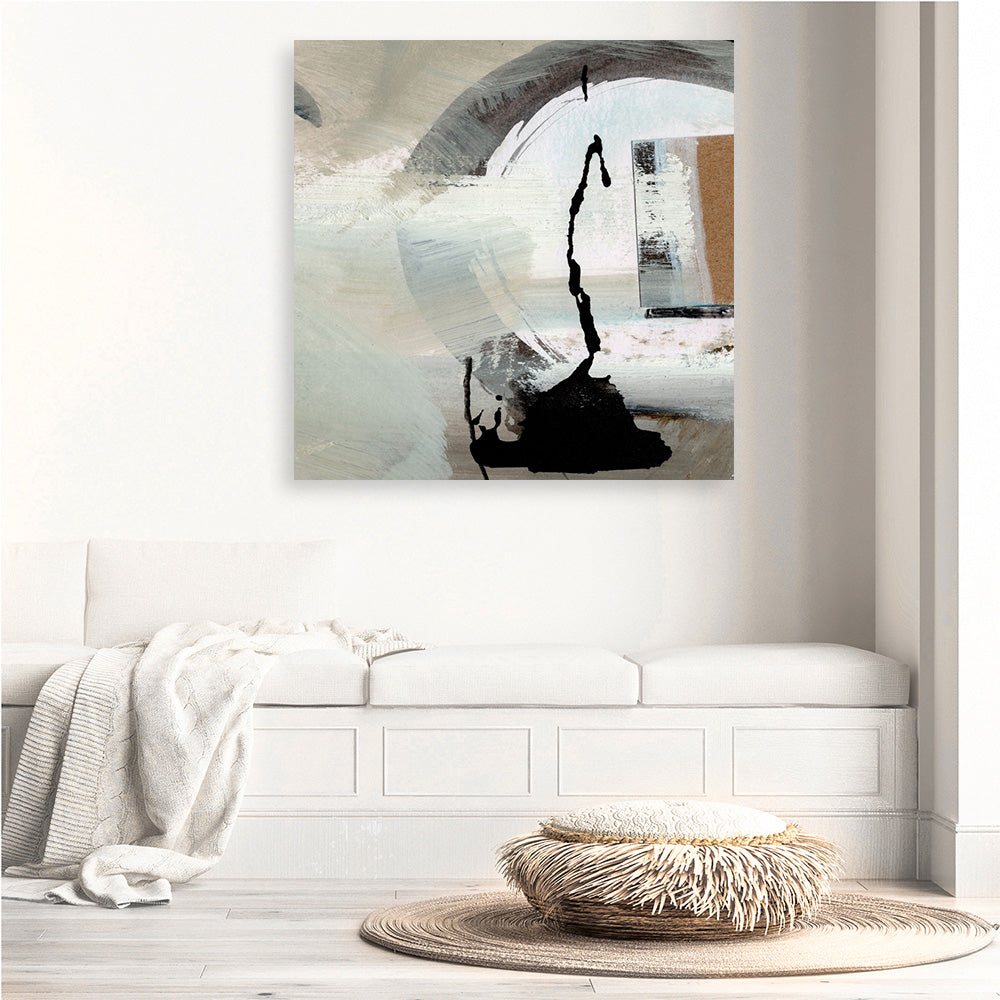 Shop Boulevard (Square) Canvas Print a painted abstract themed framed canvas wall art print from The Print Emporium artwork collection - Buy Australian made fine art painting style stretched canvas prints for the home and your interior decor space, TPE-DH-247-CA-40X40-NF