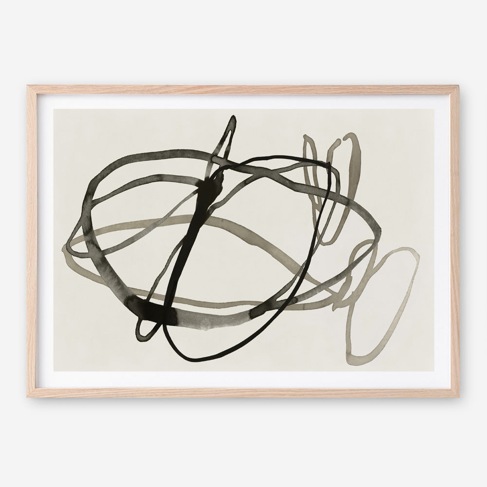 Shop Bounded I Art Print a painted abstract themed wall art print from The Print Emporium wall artwork collection - Buy Australian made fine art painting style poster and framed prints for the home and your interior decor room, TPE-PC-EZ946-AP