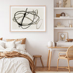 Shop Bounded I Art Print a painted abstract themed wall art print from The Print Emporium wall artwork collection - Buy Australian made fine art painting style poster and framed prints for the home and your interior decor room, TPE-PC-EZ946-AP