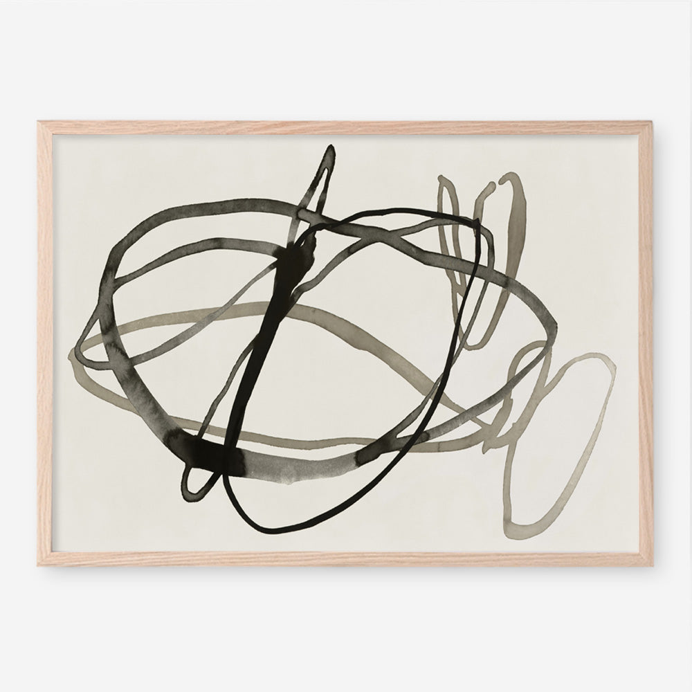 Shop Bounded I Art Print a painted abstract themed wall art print from The Print Emporium wall artwork collection - Buy Australian made fine art painting style poster and framed prints for the home and your interior decor room, TPE-PC-EZ946-AP