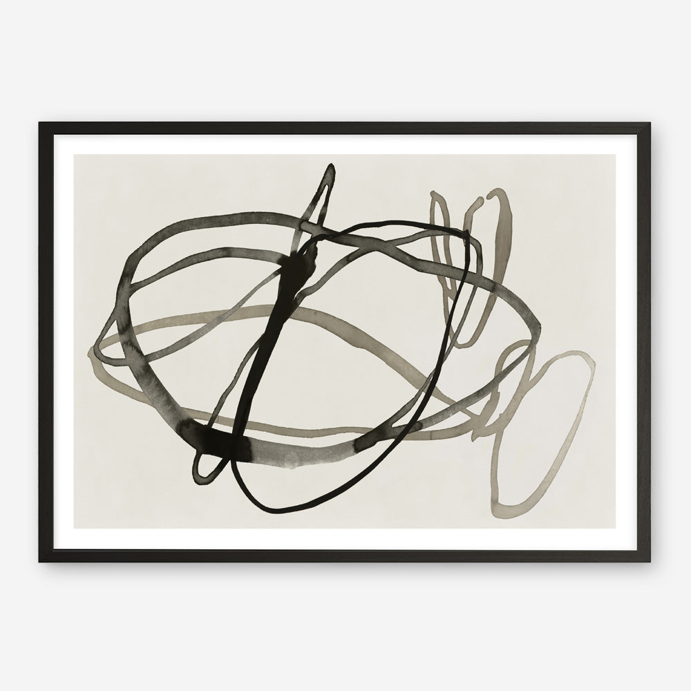 Shop Bounded I Art Print a painted abstract themed wall art print from The Print Emporium wall artwork collection - Buy Australian made fine art painting style poster and framed prints for the home and your interior decor room, TPE-PC-EZ946-AP