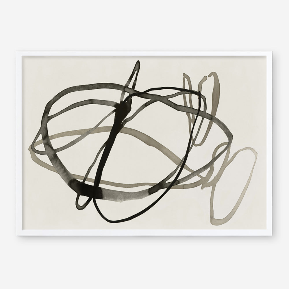 Shop Bounded I Art Print a painted abstract themed wall art print from The Print Emporium wall artwork collection - Buy Australian made fine art painting style poster and framed prints for the home and your interior decor room, TPE-PC-EZ946-AP