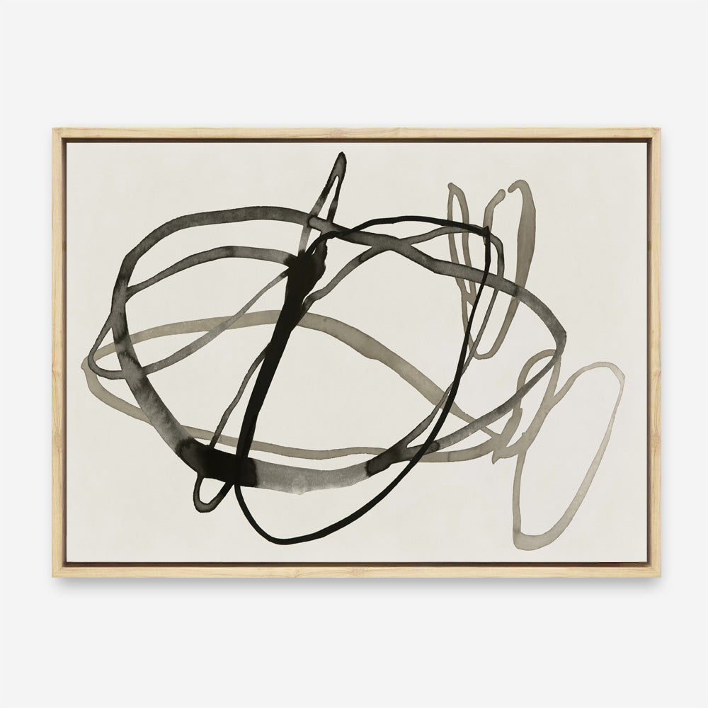 Shop Bounded I Canvas Print a painted abstract themed framed canvas wall art print from The Print Emporium artwork collection - Buy Australian made fine art painting style stretched canvas prints for the home and your interior decor space, TPE-PC-EZ946-CA-35X46-NF