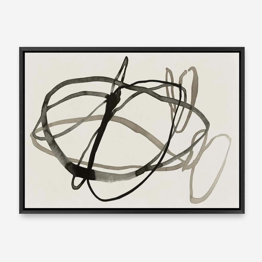 Shop Bounded I Canvas Print a painted abstract themed framed canvas wall art print from The Print Emporium artwork collection - Buy Australian made fine art painting style stretched canvas prints for the home and your interior decor space, TPE-PC-EZ946-CA-35X46-NF