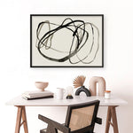 Shop Bounded II Art Print a painted abstract themed wall art print from The Print Emporium wall artwork collection - Buy Australian made fine art painting style poster and framed prints for the home and your interior decor room, TPE-PC-EZ947-AP