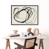 Shop Bounded II Art Print a painted abstract themed wall art print from The Print Emporium wall artwork collection - Buy Australian made fine art painting style poster and framed prints for the home and your interior decor room, TPE-PC-EZ947-AP