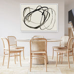 Shop Bounded II Canvas Print a painted abstract themed framed canvas wall art print from The Print Emporium artwork collection - Buy Australian made fine art painting style stretched canvas prints for the home and your interior decor space, TPE-PC-EZ947-CA-35X46-NF