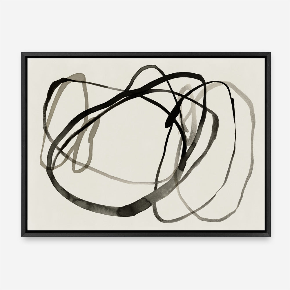 Shop Bounded II Canvas Print a painted abstract themed framed canvas wall art print from The Print Emporium artwork collection - Buy Australian made fine art painting style stretched canvas prints for the home and your interior decor space, TPE-PC-EZ947-CA-35X46-NF