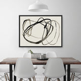 Shop Bounded II Canvas Print a painted abstract themed framed canvas wall art print from The Print Emporium artwork collection - Buy Australian made fine art painting style stretched canvas prints for the home and your interior decor space, TPE-PC-EZ947-CA-35X46-NF