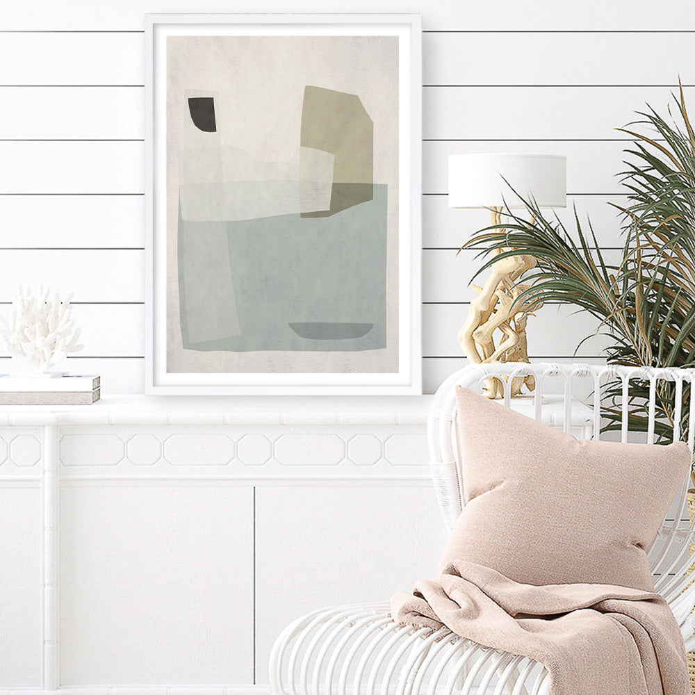 Shop Bourne Art Print a painted abstract themed wall art print from The Print Emporium wall artwork collection - Buy Australian made fine art painting style poster and framed prints for the home and your interior decor room, TPE-DH-341-AP