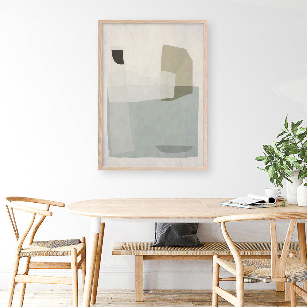 Shop Bourne Art Print a painted abstract themed wall art print from The Print Emporium wall artwork collection - Buy Australian made fine art painting style poster and framed prints for the home and your interior decor room, TPE-DH-341-AP