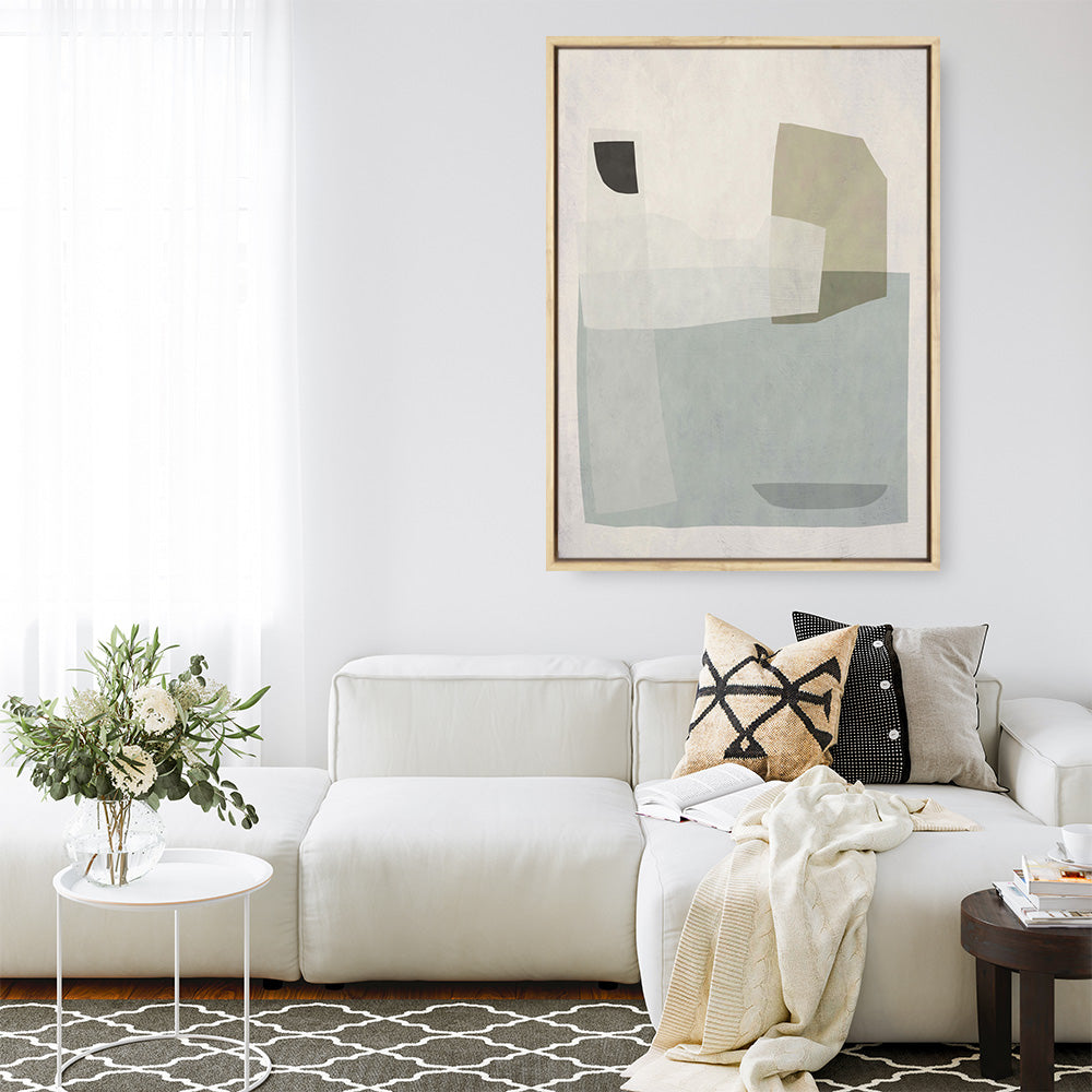 Shop Bourne Canvas Print a painted abstract themed framed canvas wall art print from The Print Emporium artwork collection - Buy Australian made fine art painting style stretched canvas prints for the home and your interior decor space, TPE-DH-341-CA-35X46-NF