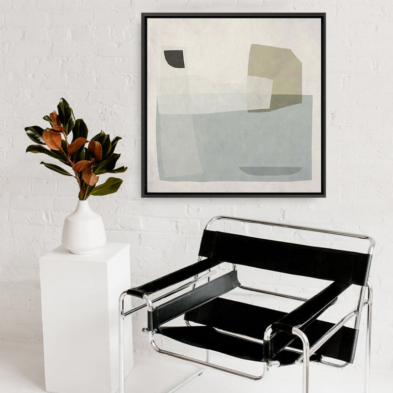 Shop Bourne (Square) Canvas Print a painted abstract themed framed canvas wall art print from The Print Emporium artwork collection - Buy Australian made fine art painting style stretched canvas prints for the home and your interior decor space, TPE-DH-151-CA-40X40-NF