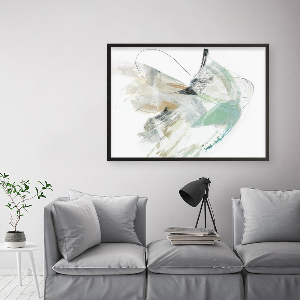 Shop Breath In Between III Art Print a painted abstract themed wall art print from The Print Emporium wall artwork collection - Buy Australian made fine art painting style poster and framed prints for the home and your interior decor room, TPE-PC-PG920-AP