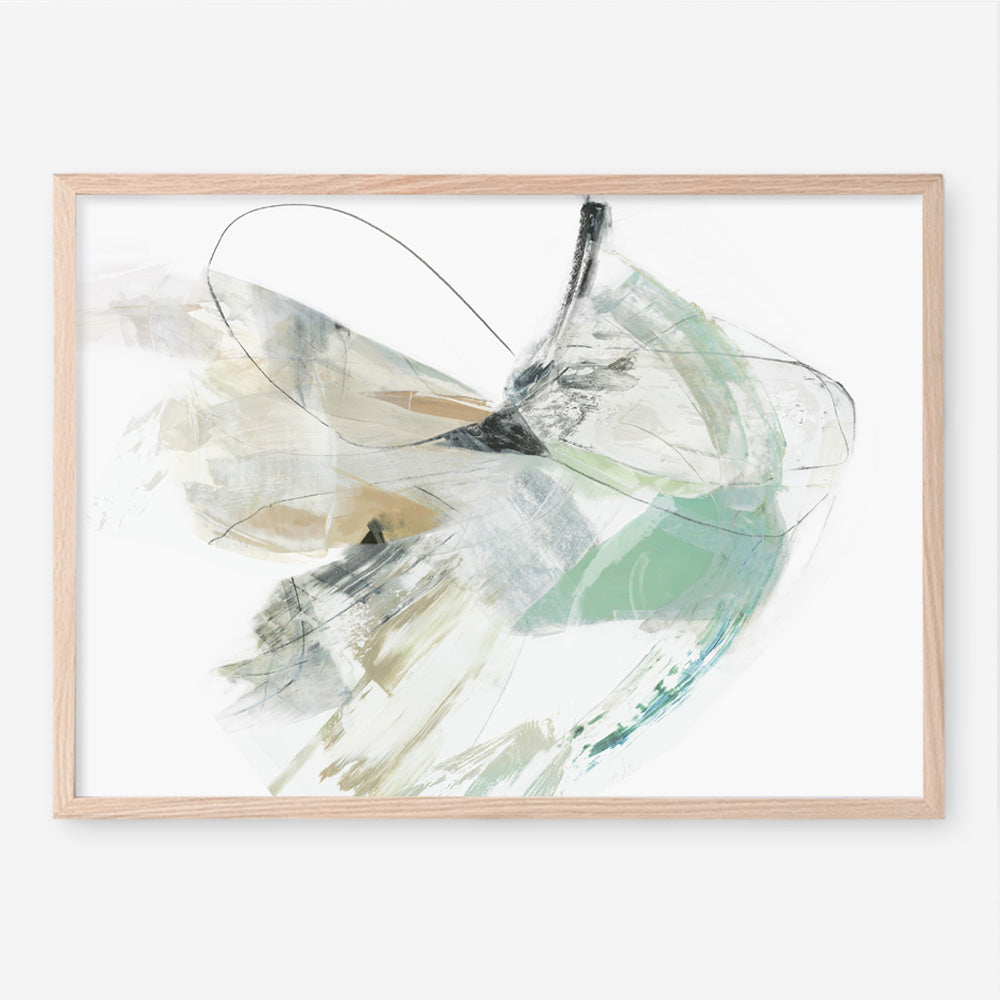 Shop Breath In Between III Art Print a painted abstract themed wall art print from The Print Emporium wall artwork collection - Buy Australian made fine art painting style poster and framed prints for the home and your interior decor room, TPE-PC-PG920-AP