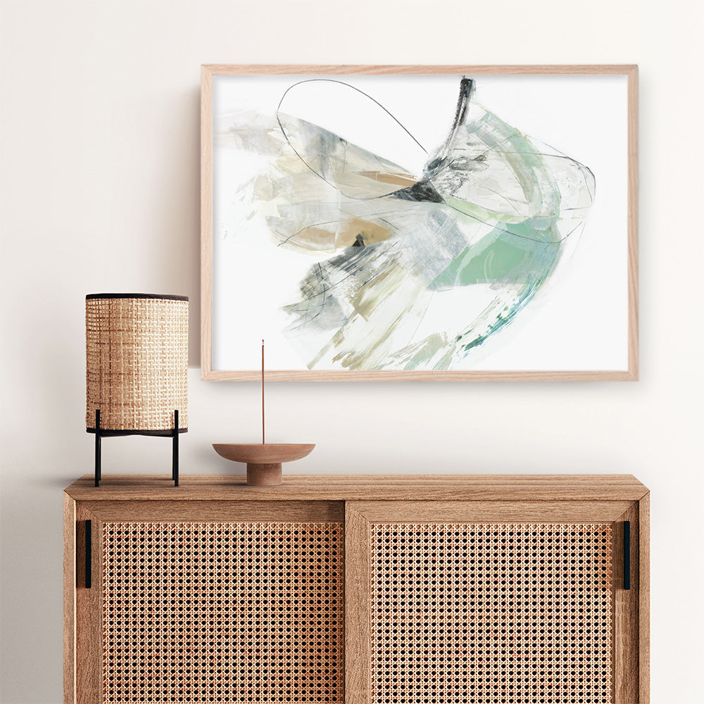 Shop Breath In Between III Art Print a painted abstract themed wall art print from The Print Emporium wall artwork collection - Buy Australian made fine art painting style poster and framed prints for the home and your interior decor room, TPE-PC-PG920-AP