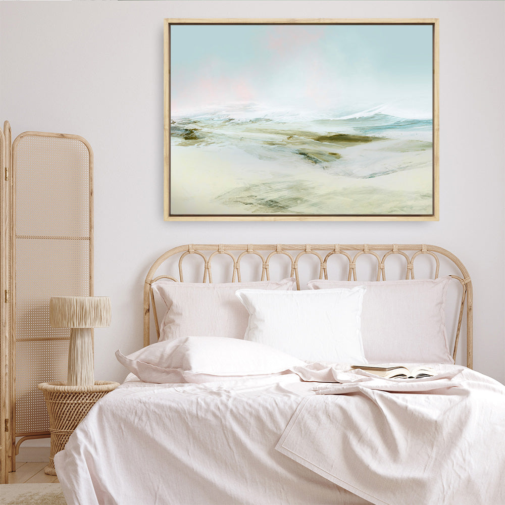 Shop Breathe In Canvas Print a painted abstract themed framed canvas wall art print from The Print Emporium artwork collection - Buy Australian made fine art painting style stretched canvas prints for the home and your interior decor space, TPE-DH-116-CA-35X46-NF