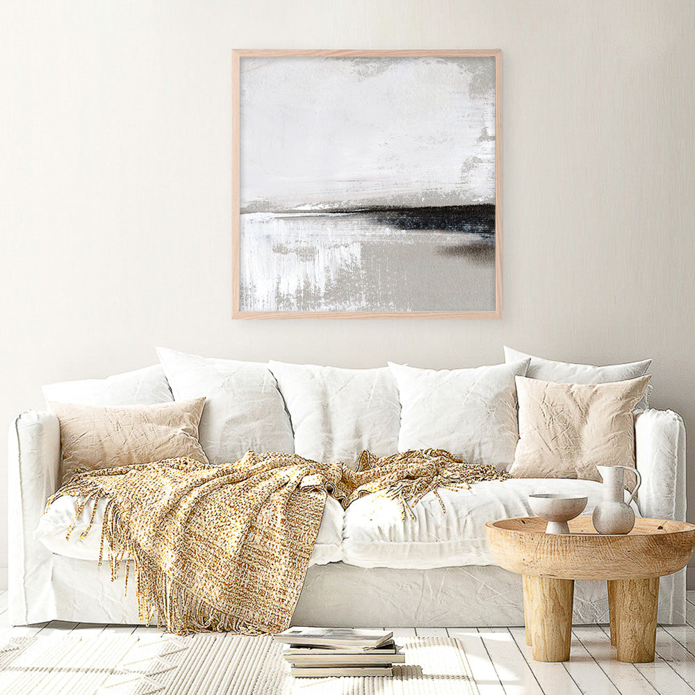 Shop Breezy (Square) Art Print a painted abstract themed wall art print from The Print Emporium wall artwork collection - Buy Australian made fine art painting style poster and framed prints for the home and your interior decor room, TPE-DH-248-AP