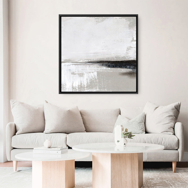 Shop Breezy (Square) Canvas Print a painted abstract themed framed canvas wall art print from The Print Emporium artwork collection - Buy Australian made fine art painting style stretched canvas prints for the home and your interior decor space, TPE-DH-248-CA-40X40-NF