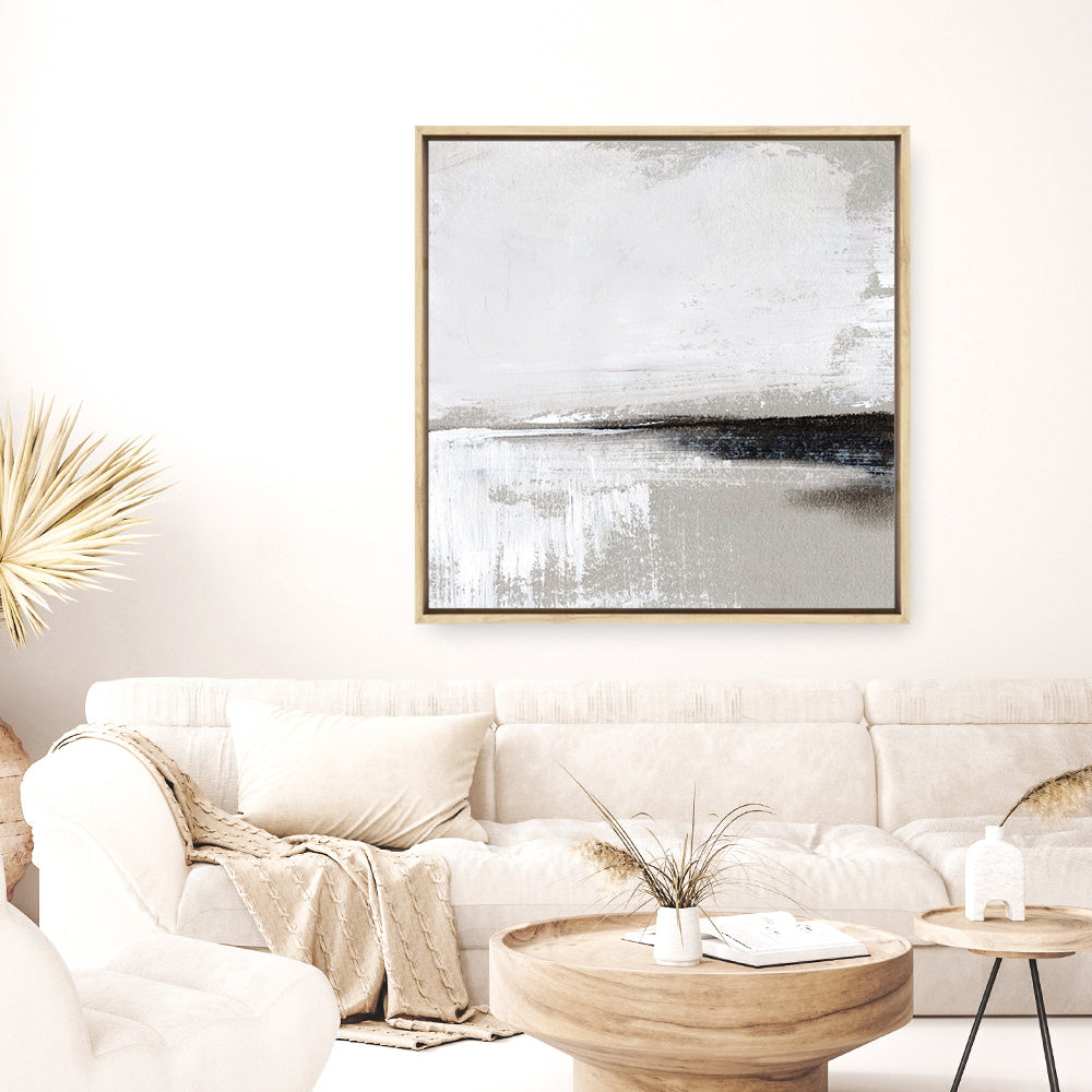 Shop Breezy (Square) Canvas Print a painted abstract themed framed canvas wall art print from The Print Emporium artwork collection - Buy Australian made fine art painting style stretched canvas prints for the home and your interior decor space, TPE-DH-248-CA-40X40-NF