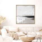 Shop Breezy (Square) Canvas Print a painted abstract themed framed canvas wall art print from The Print Emporium artwork collection - Buy Australian made fine art painting style stretched canvas prints for the home and your interior decor space, TPE-DH-248-CA-40X40-NF