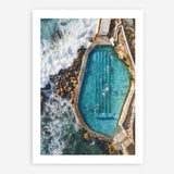 Shop Bronte Ocean Pool I Photo Art Print a coastal themed photography wall art print from The Print Emporium wall artwork collection - Buy Australian made fine art poster and framed prints for the home and your interior decor, TPE-366-AP