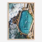 Shop Bronte Ocean Pool I Photo Art Print a coastal themed photography wall art print from The Print Emporium wall artwork collection - Buy Australian made fine art poster and framed prints for the home and your interior decor, TPE-366-AP