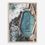 Shop Bronte Ocean Pool II Photo Art Print a coastal themed photography wall art print from The Print Emporium wall artwork collection - Buy Australian made fine art poster and framed prints for the home and your interior decor, TPE-443-AP