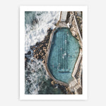 Shop Bronte Ocean Pool II Photo Art Print a coastal themed photography wall art print from The Print Emporium wall artwork collection - Buy Australian made fine art poster and framed prints for the home and your interior decor, TPE-443-AP