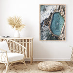 Shop Bronte Ocean Pool II Photo Art Print a coastal themed photography wall art print from The Print Emporium wall artwork collection - Buy Australian made fine art poster and framed prints for the home and your interior decor, TPE-443-AP